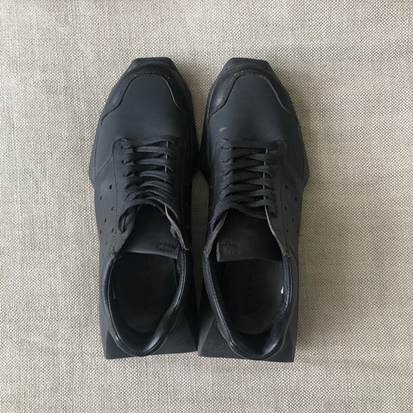 Rick Owens adidas tech runner m 4.5 w 6.5 - Picture 2 of 7